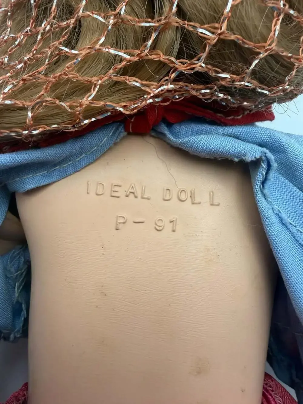 Ideal Toni P-91 Doll Vintage Blonde Hair Original Outfit